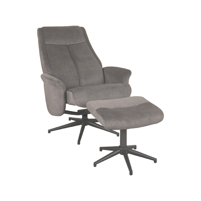Label51 Fauteuil bergen - cosmo incl. hocker 62x77x53 cm 3183690 large