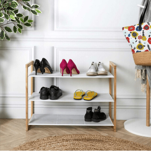 CaliCosy Schoenenkast 3 planken 12 paar schoenen l74 cm city 2930171 large