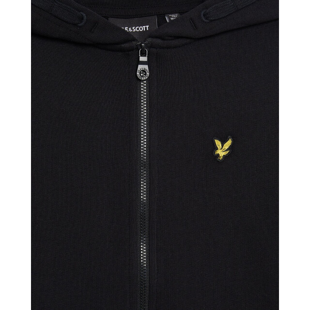 Lyle and Scott Winter vest jongens - capuchon MLB2002V-Z865 Jet Black large