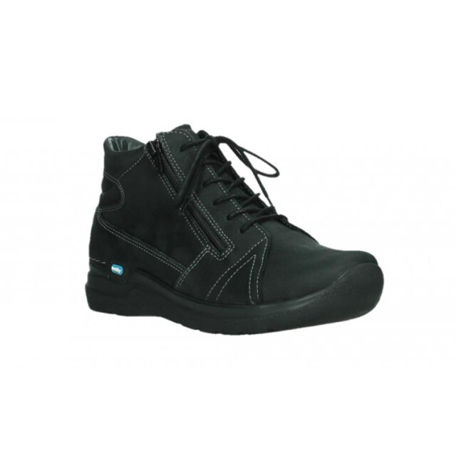 Wolky 0660611-000 Why Antique Veterschoenen Zwart 0660611-000 Why Antique large