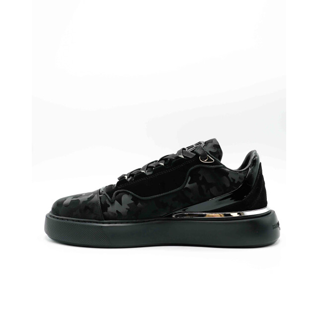 Benjamin Berner Reflective camouflage calfskin sneaker 62130 large