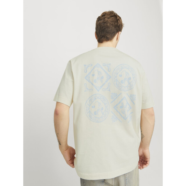 Jack & Jones jorparos easter sketch tee ss crew 12273171 antique white bandana 05011.100.0280 large