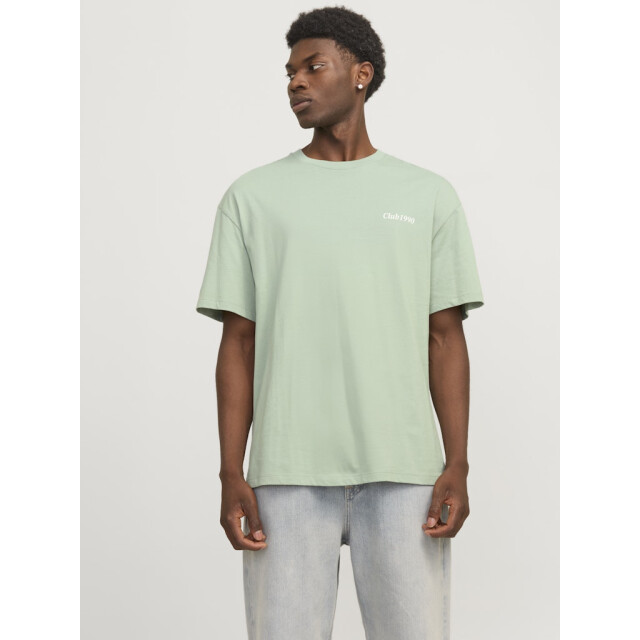 Jack & Jones jjebradley graphic tee ss o-neck no 12268268 iceberg green 05011.369.0247 large