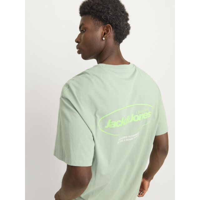 Jack & Jones jjebradley graphic tee ss o-neck no 12268268 iceberg green 05011.369.0247 large