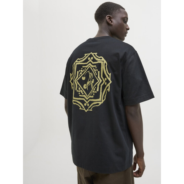 Jack & Jones jorparos easter sketch tee ss crew 12273171 black bandana 05011.999.0005 large
