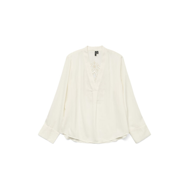 Vero Moda vmelenor ls emb top wvn ga 10329485 cloud dancer 06615.198.0109 large