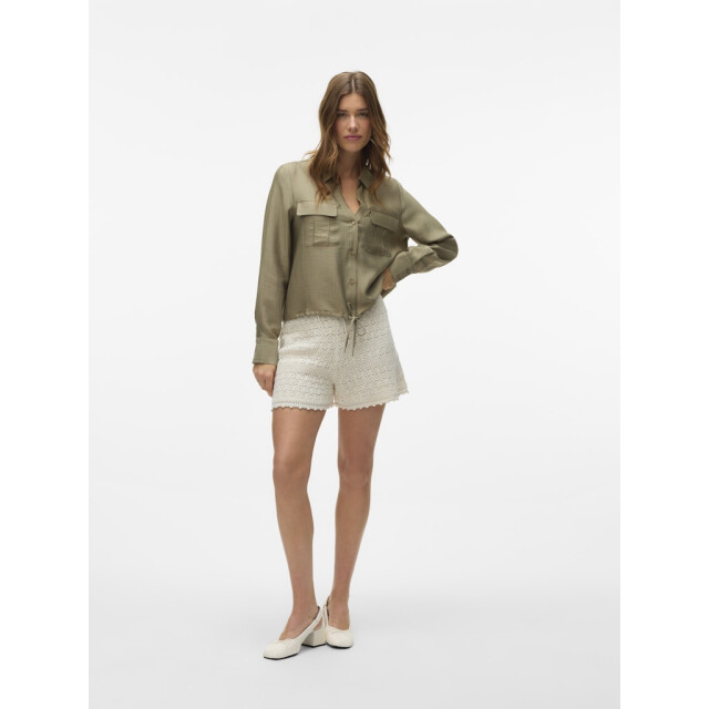 Vero Moda vmtoma ls tie shirt wvn 10329452 mermaid 06615.315.0008 large