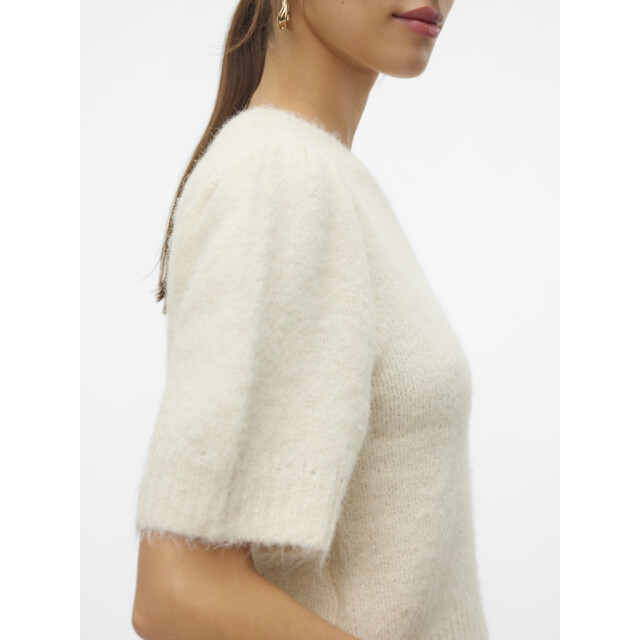 Vero Moda vmnovah ss o-neck puff pullover ga 10320494 birch 06712.198.0250 large
