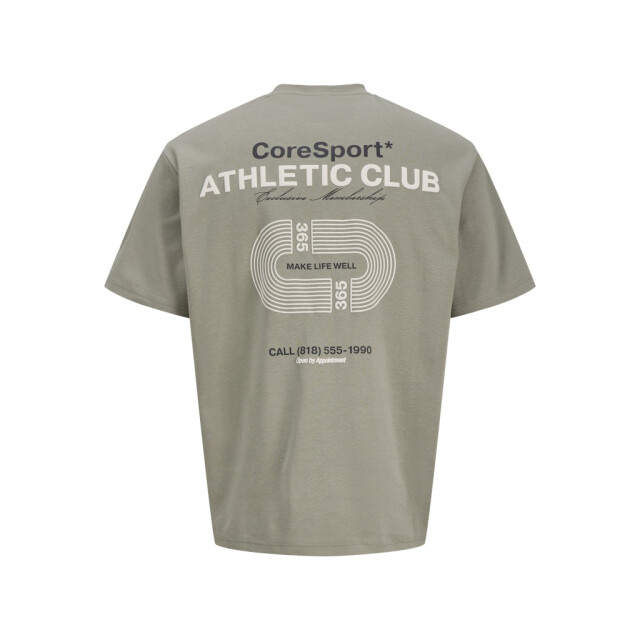 Jack & Jones jcoathletico graphic tee ss cn ss25 12285727 shadow 05011.940.0286 large