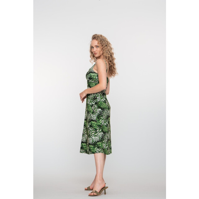 Geisha dress v-neck short aop 57366-60 june 530 pr.08 06313.500.0025 large