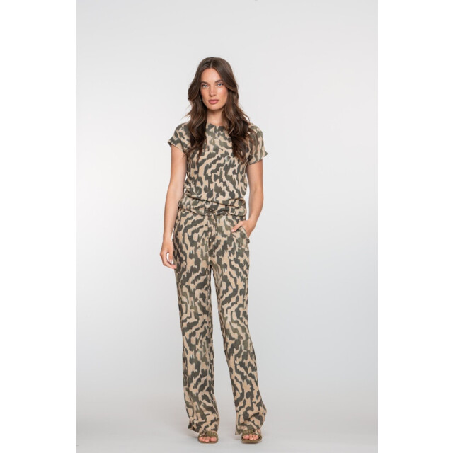 Geisha pants 51396-20 720 sand/green 06541.820.0169 large