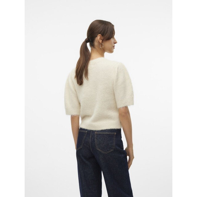 Vero Moda vmnovah ss o-neck puff pullover ga 10320494 birch 06712.198.0250 large