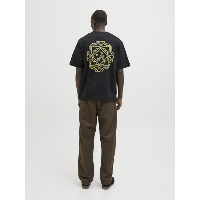 Jack & Jones jorparos easter sketch tee ss crew 12273171 black bandana 05011.999.0005 large