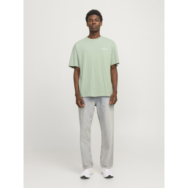 Jack & Jones jjebradley graphic tee ss o-neck no 12268268 iceberg green 05011.369.0247 large