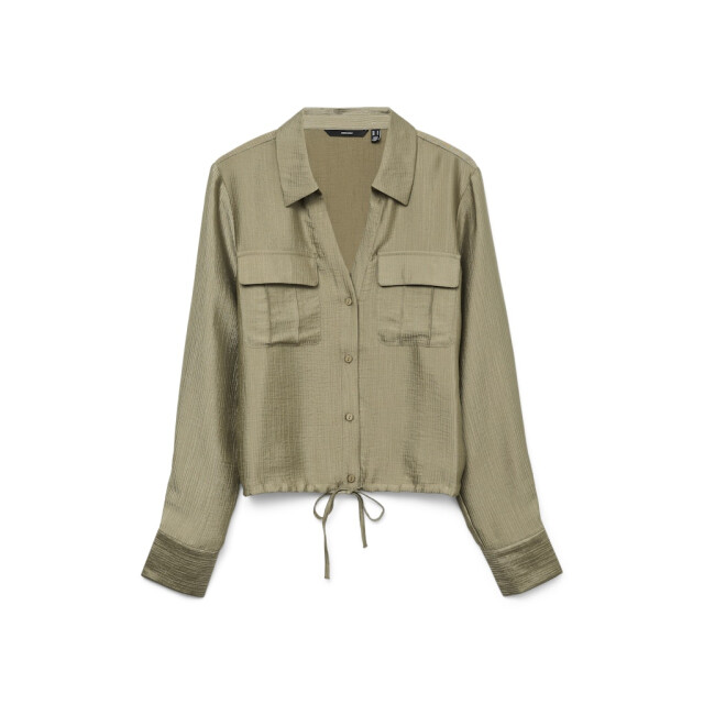 Vero Moda vmtoma ls tie shirt wvn 10329452 mermaid 06615.315.0008 large