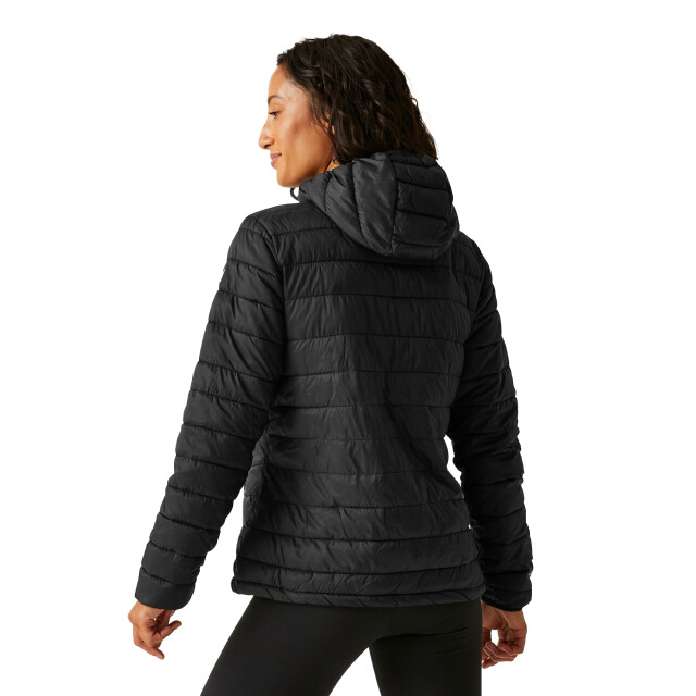 Regatta Dames hillpack ii hooded jacket UTRG11093_blacksealgrey large