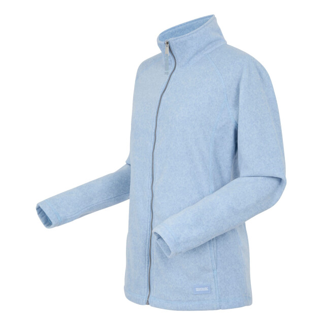 Dare2b Dames mayse full zip fleecejack UTRG11073_chambraybluemarl large