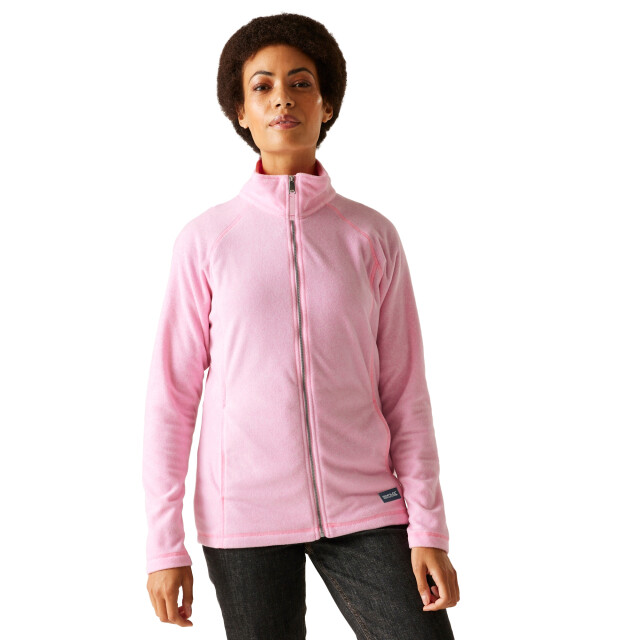 Dare2b Dames mayse full zip fleecejack UTRG11073_softpinkmarl large