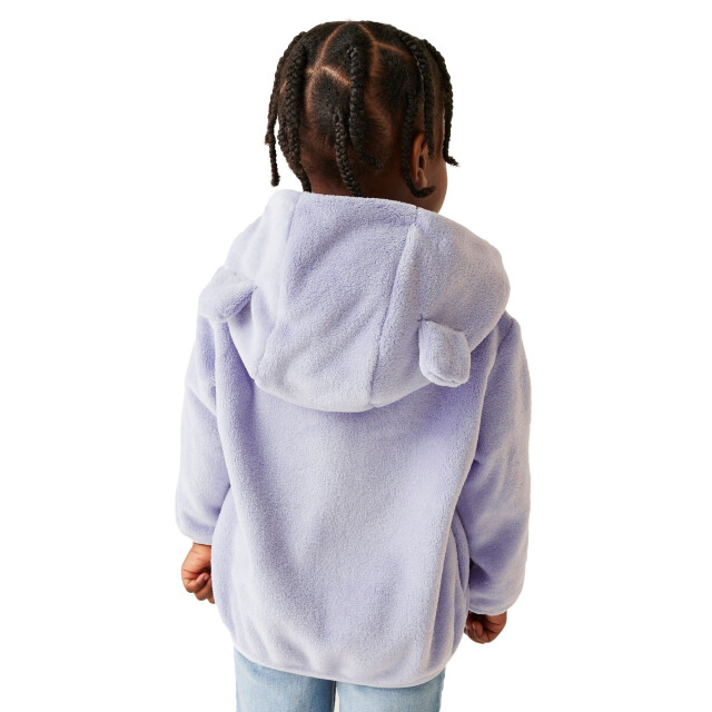 Regatta Shyla de luipaard fleece jas voor kinderen/kids UTRG10972_lilacfrost large