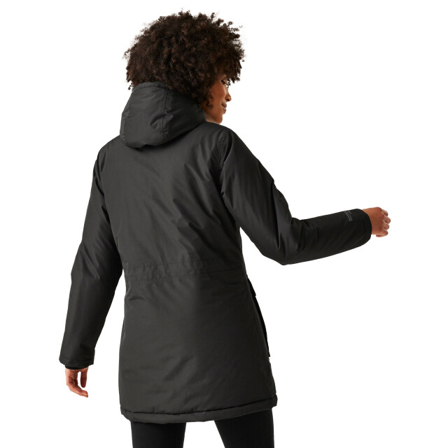 Regatta Dames voltera verwarmd waterdicht jasje UTRG10935_black large