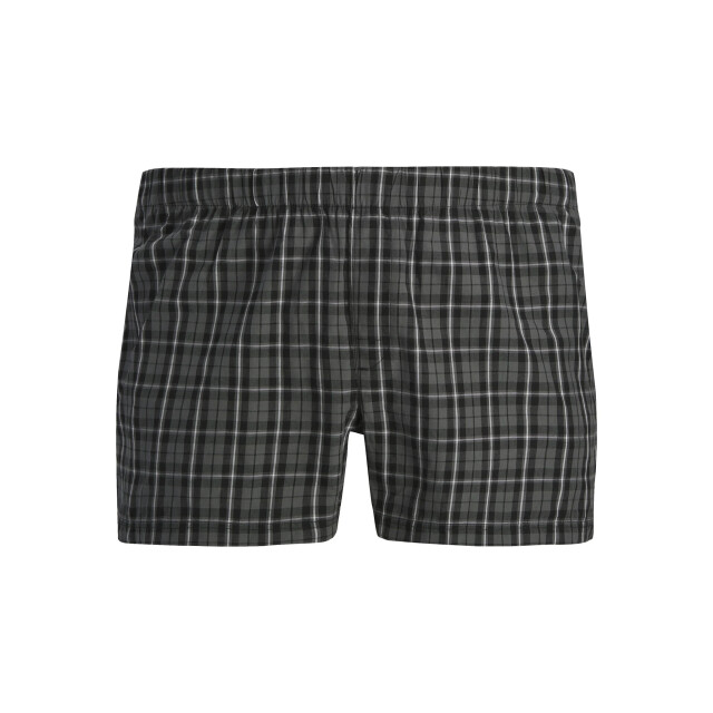Jack & Jones Heren wijde boxershorts geweven katoen jacmilano 3-pack zwart/grijs 12282286-Black large