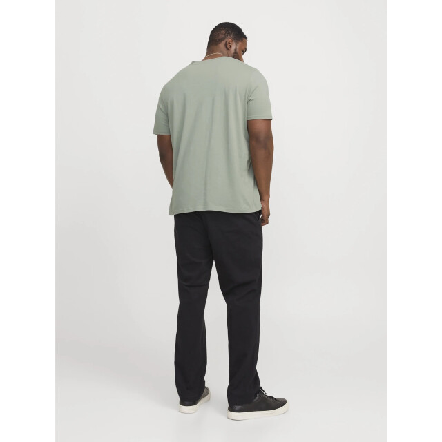 Jack & Jones Plus size heren t-shirt jjestar iceberg 12243625-Iceberg Green large