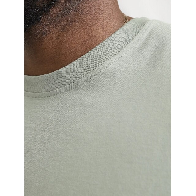 Jack & Jones Plus size heren t-shirt jjestar iceberg 12243625-Iceberg Green large