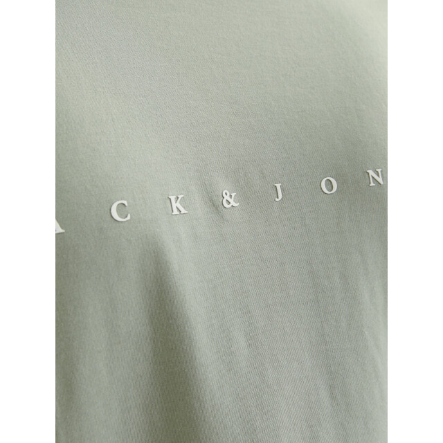 Jack & Jones Plus size heren t-shirt jjestar iceberg 12243625-Iceberg Green large