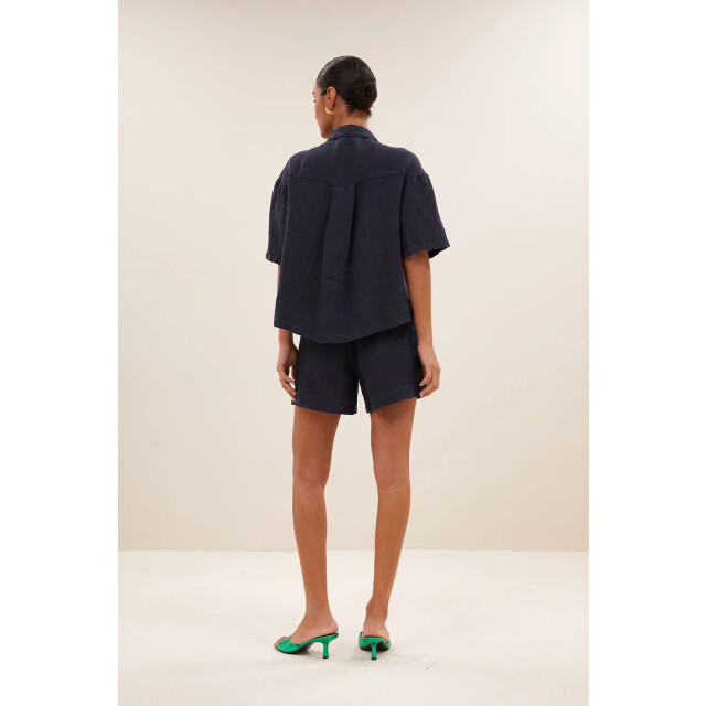 By-Bar Amsterdam 25512023 mara linen blouse 25512023 Mara linen blouse large