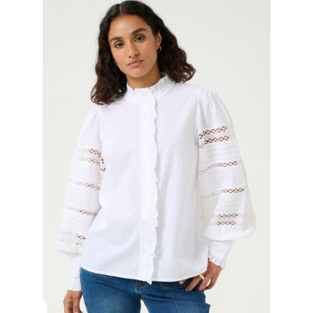 KAFFE Kawillow blouse 10509711 10509711 white large