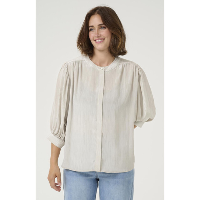 KAFFE Kaolina blouse 10509279 10509279 light grey large