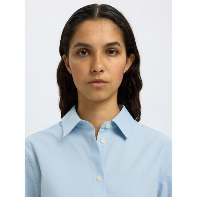 Selected Femme slfester ls relaxed shirt noos 16098133 cashmere 06615.211.0071 large