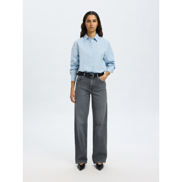 Selected Femme slfester ls relaxed shirt noos 16098133 cashmere 06615.211.0071 large