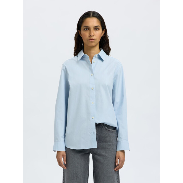Selected Femme slfester ls relaxed shirt noos 16098133 cashmere 06615.211.0071 large