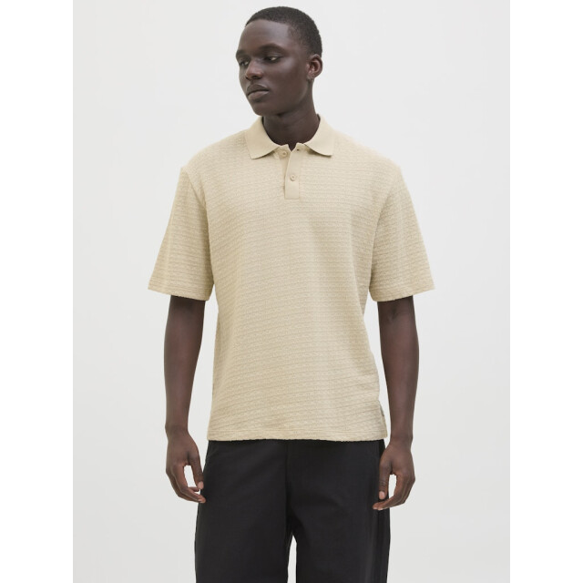 Jack & Jones jprkinsley ss polo styd ss25 12286334 silver lining 05311.915.0010 large