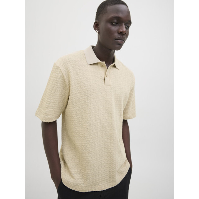 Jack & Jones jprkinsley ss polo styd ss25 12286334 silver lining 05311.915.0010 large