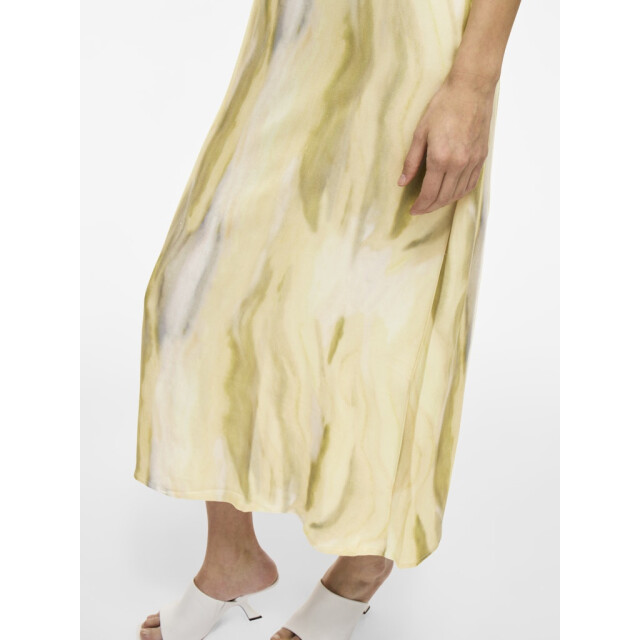 Vila vimurina ban hw ankle skirt 14107130 pale banana 06415.499.0001 large