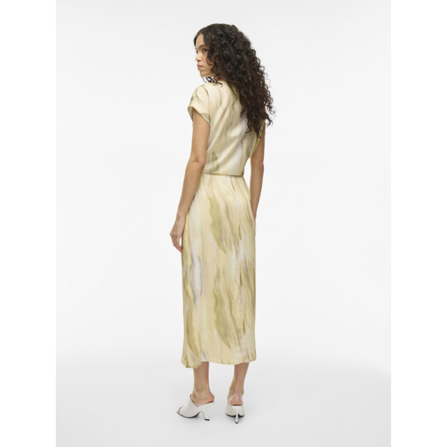 Vila vimurina ban hw ankle skirt 14107130 pale banana 06415.499.0001 large
