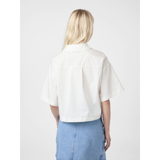 Neo Noir jasie poplin stone shirt 165711 120 white 06613.100.0015 large