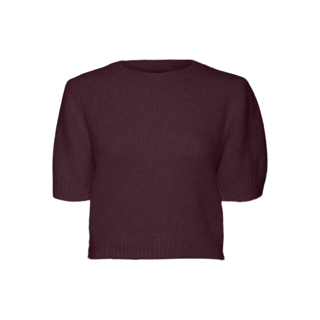 Vero Moda vmnovah ss o-neck puff pullover ga 10320494 winetasting 06712.680.0008 large