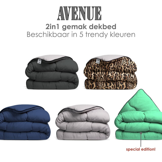 Avenue luxe en makkelijk dekbed zonder overtrek – hoesloos lits-jumeaux dekbed 3205536 large
