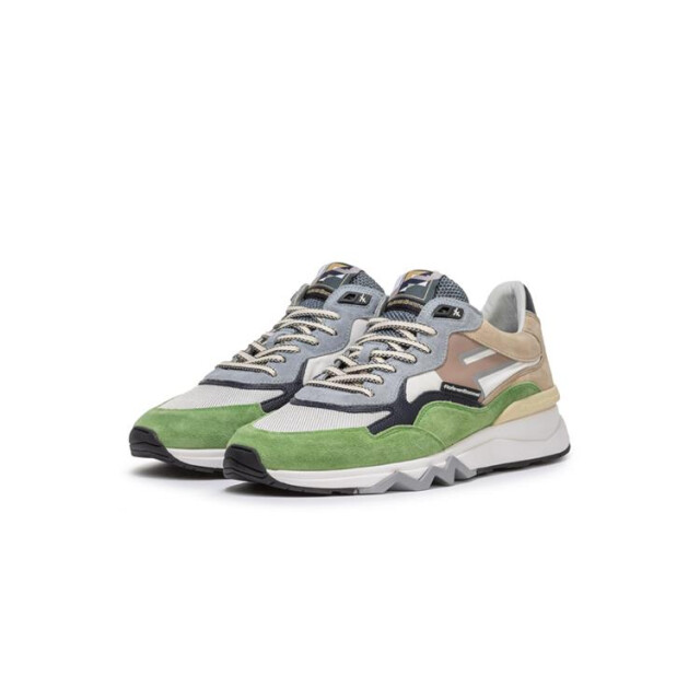 Floris van Bommel SFM-10136 Sneakers Groen SFM-10136 large