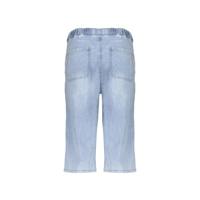 Geisha capri elastic waist 51306-10 830 bleached denim 06903.260.0001 large
