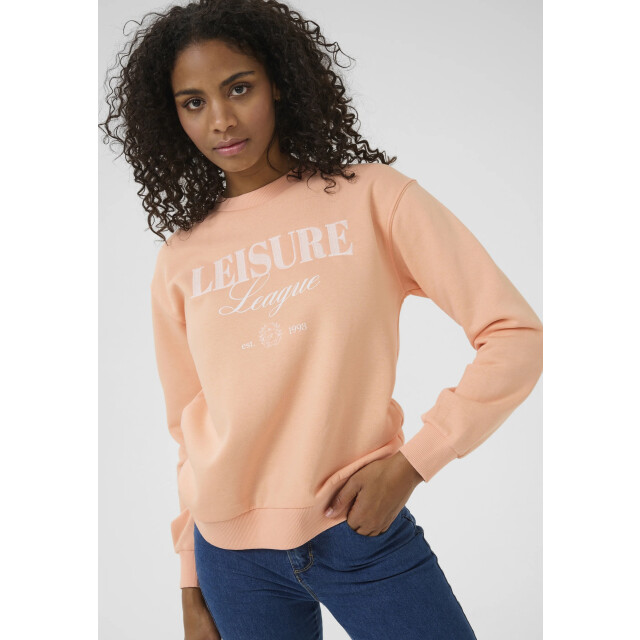 KAFFE Kaviola sweat 10509722 10509722 peach large