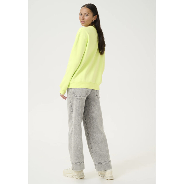 KAFFE Kaviola sweat 10509722 10509722 lime large