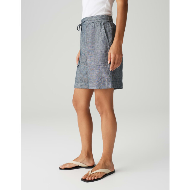 Opus melane shorts linen 105613218100 melane shorts 60020 coal 06902.211.0189 large