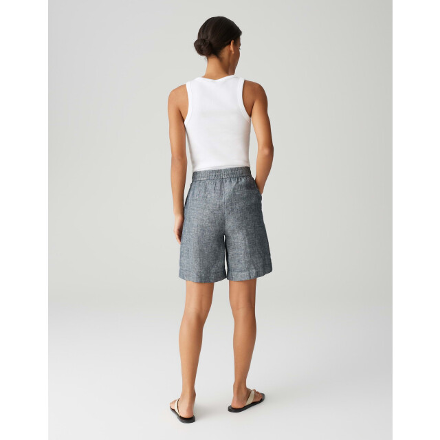 Opus melane shorts linen 105613218100 melane shorts 60020 coal 06902.211.0189 large