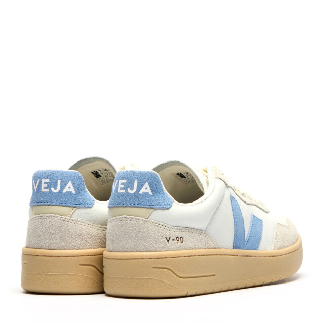 Veja v-90 sneakers white aqua naturel lage sneakers unisex VD2003845 large