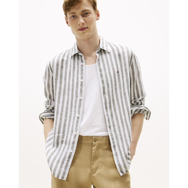 Tommy Hilfiger Menswear casual shirt lange mouwen 102790-001-XXL large