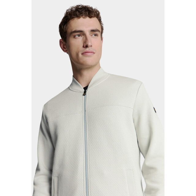 No Excess Vest sweater full zipper jacquard 27100119/017 198956 large